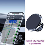 For Jaguar XE 2015 2016 2017-2021 Magnetic Car Phone Holder Magnet Mount Wireless Charging Phone Stand Customized Bracket Base