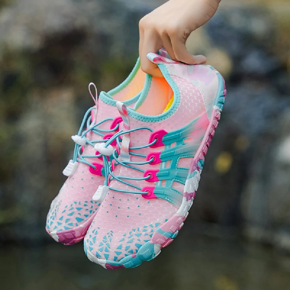 Women Men Upstream Wading Water Shoes Beach Barefoot Swimming Surfing Qick Dry Sports Aqua Sneakers Unisex Lightweight Trekking