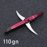 3pcs Hunting Broadhead 100gn-150gn ArrowHead Arrows Points for Compound Recurve Traditional Bow Crossbow Hunting Archery Outdoor