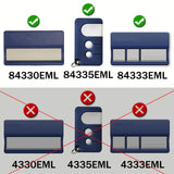 2pcs For MotorLift 84330E 84333E 84335E 84330EML 84333EML 84335EML Garage Remote Control 433.92MHz Rolling Code