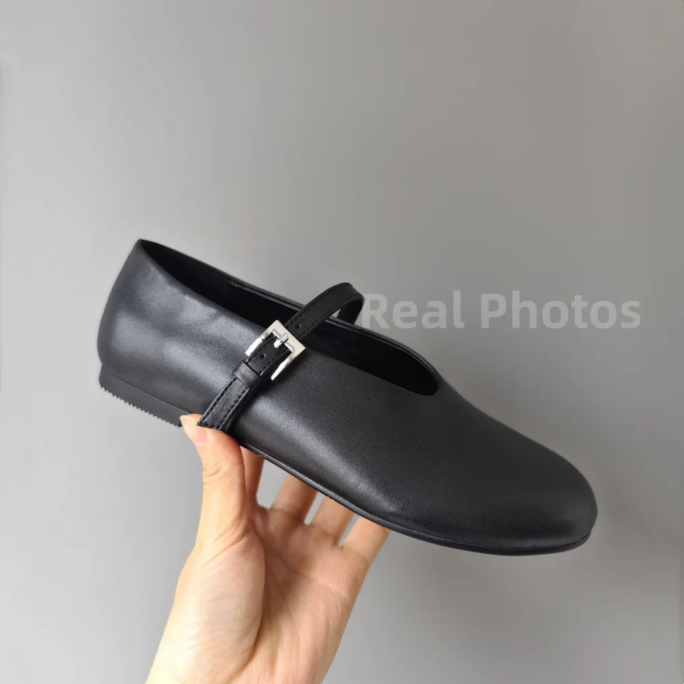 FEDONAS New Arrivals Women's Horsehair Shoes Mixed Zebra Stripes Fashion Simple Flats Heels Daily Comfort Casual Shoes Loafers