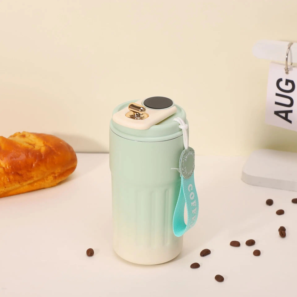 Smart Temp Display Stainless Steel Tumbler Thermal Mug Vacuum Insulated Coffee Cup Travel Thermos Cups Hot Water Bottle for Tea