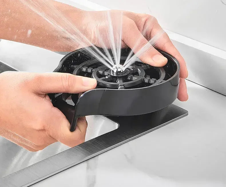 High Pressure Cup Washer, Household Coffee, Milk Tea, Commercial Bar, Bar, Automatic Flushing Stainless Steel Cup Washer