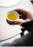 Kung Fu Tea Cup, Hand-painted,  Vintage Blue and White Tea Cup, Handmade Ceramic，High End Personal Tea Cup, Single Cup