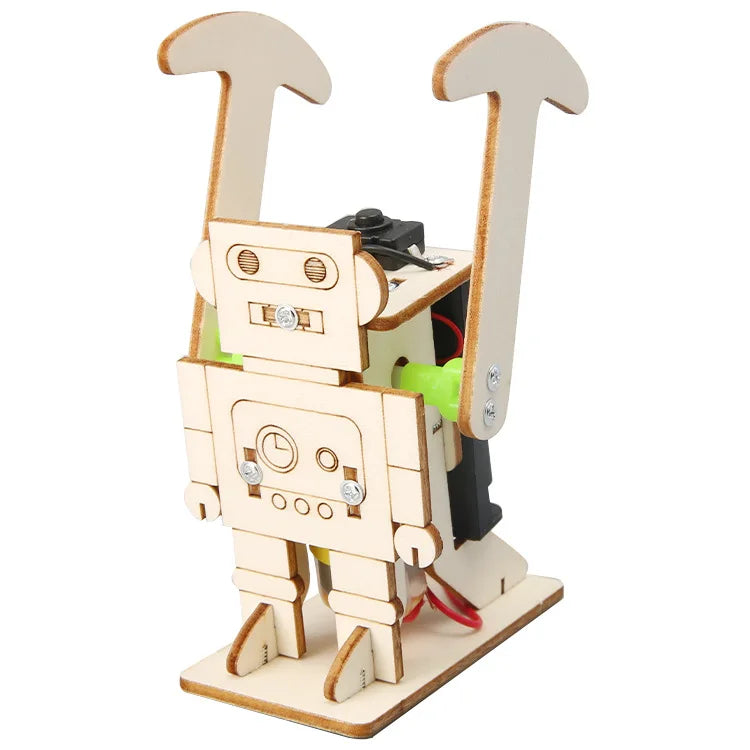DIY Walking Robot Science and Technology Small Production Puzzle Experiment Toy Materials