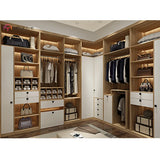 House Bedroom Walk-in Clothes Closet Furniture From China
