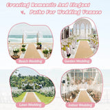 Natural Burlap Table Runner Farmhouse Jute Fabric Kitchen Coffee Tablecloths for Wedding Aisle Carpet Garden Outdoor Decorations
