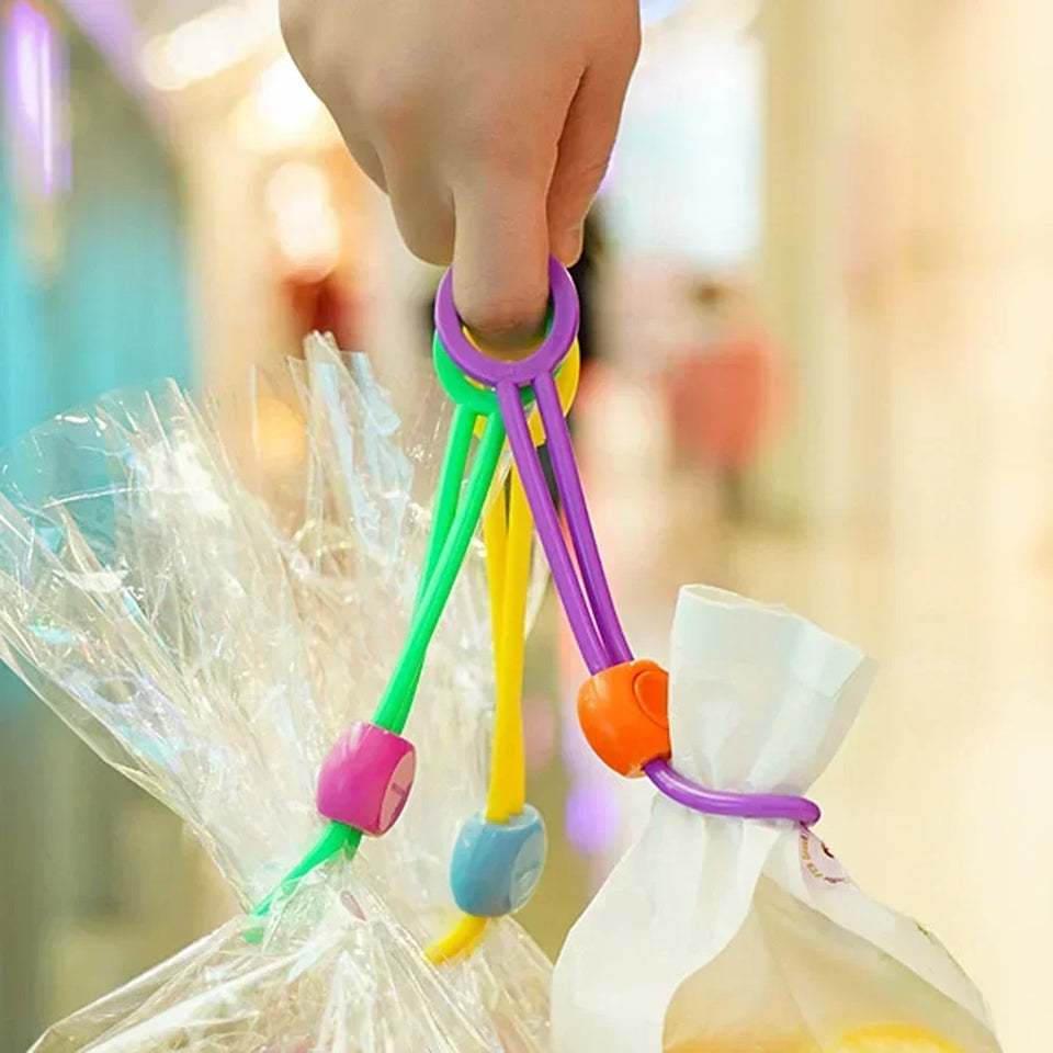 1/10pcs Portable Multifunctional Bag Storage Sealing Clips Snack Grain Preservation Snack Sealing Clips for Home Kitchen Office