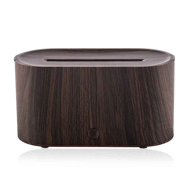 HY02 Flame Aromatherapy Humidifier with Anti-Dry Burn Feature Colorful Lights Silent Mist Moisturizing And Humidifying Function