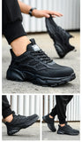 2023 Latest White Safety Shoes Sneakers Men Steel Toe Cap Work Boots Anti-smash Anti-puncture Lightweight Protective Footwear