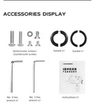 ROCKBROS Bike Phone Holder 360° View Bicycle Phone Holder for 4.7-7 inch Mobile Phone Moto Motorcycle Bracket Shockproof Bracket