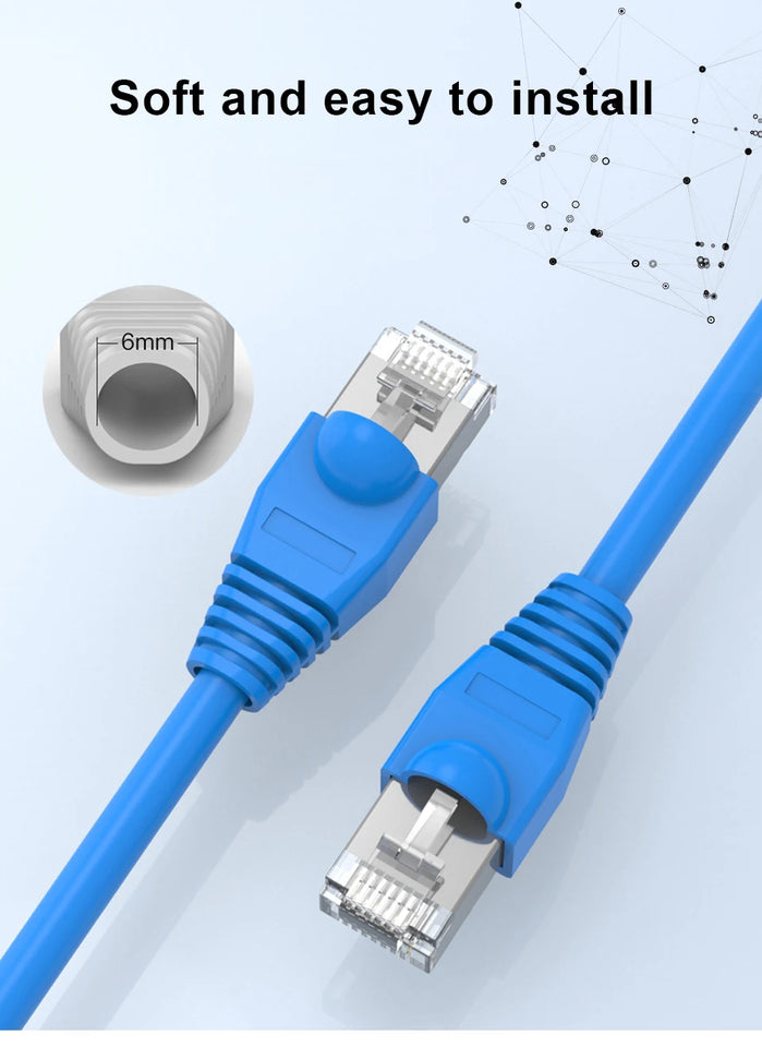 RJ45 Connector CAT6 CAT5e Connector Protective Cover Adapter Cap Ethernet Network Cable Plugs RJ45 Cat5/6 10 colour Sleeve