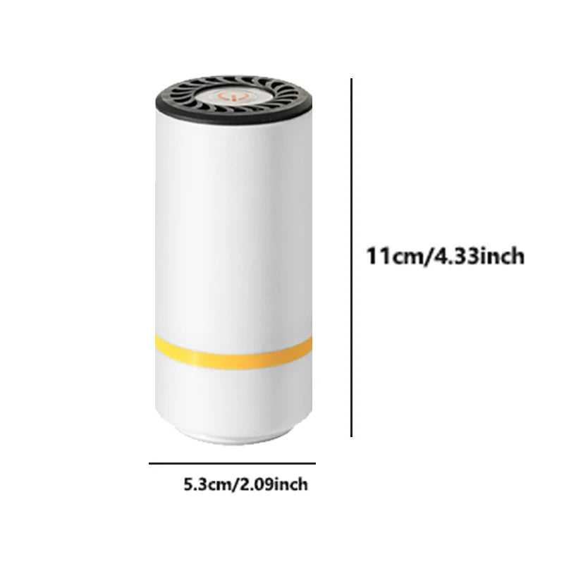 Easy One-Hand Automatic Operation Handheld Vacuum Sealer  Portable vacuum sealer Avoid cross contamination of food +100 pcs