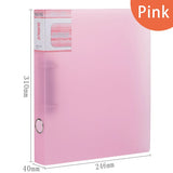 Desk Organizer Clip For Documents A4 Loose-leaf Binder File Folder Binder Stationery Organizer School Office Organizer