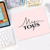 Classic Jewelry Logo T-Tous Animation Keyboard Mat Table Mat Students Gabinete PC Gamer Desktop Mouse Pad For PC Computer Table
