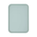 24Pcs Stackable Restaurant Trays Non-Slip Surface Commercial PP Food Serving Tray Set for Fast Food Hotel School Cafeteria