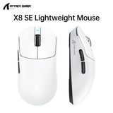 Attack Shark X8 SE Wireless Gaming Mouse | 55g Ultra-Light | 1KHz Wired/Wireless | PAW3311 25K DPI | Tri-Mode | 80M Clicks