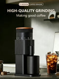 Coffee Grinder Electric Coffee Grinder Portable Coffee Bean Grinder USB Rechargeable Burr Mill  Home Kitchen Christmas Gift