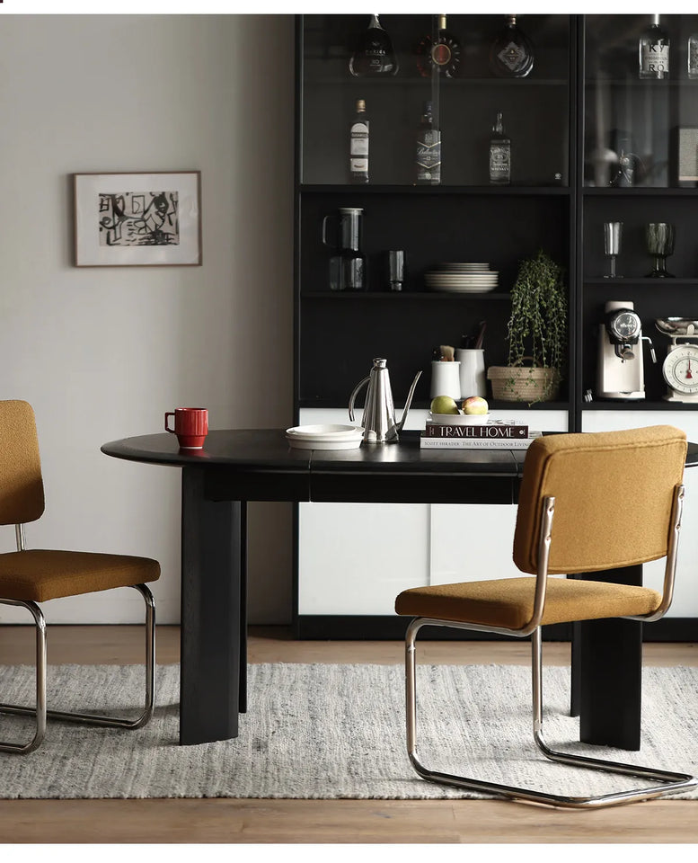 Restaurant Round Dining Table Modern Living Room Lounge Wood Nordic Dining Table Folding High Mesas De Comedor Home Furniture