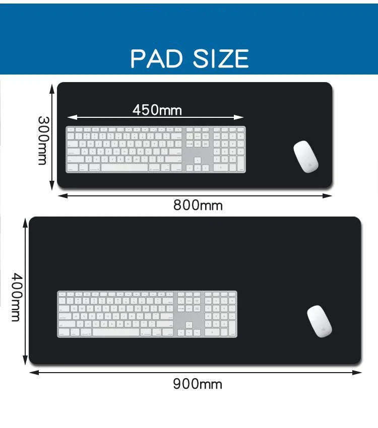 Mouse Pad Gaming Green Plant Leaves XL Custom Computer Mousepad XXL Playmat Natural Rubber Office Carpet Soft Desktop Mouse Pad