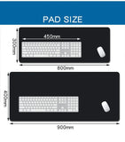 Mouse Pad Gaming Green Plant Leaves XL Custom Computer Mousepad XXL Playmat Natural Rubber Office Carpet Soft Desktop Mouse Pad