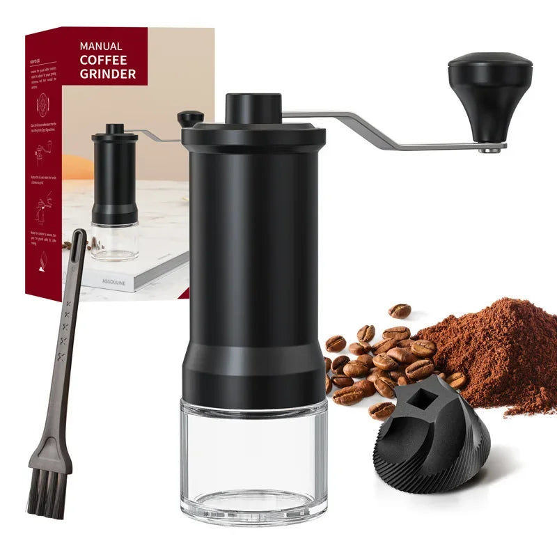 Manual Coffee Grinder Hand-Cranked Coffee Machine Home Small Manual Grinder Hand-Cranked Bean Grinder Coffee Bean Grinder