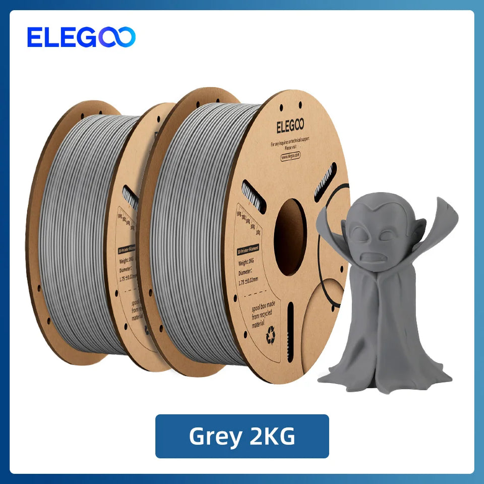 ELEGOO 2KG/4KG/5KG/10KG 1.75mm PLA Filament Plastic 3D PLA for EU US