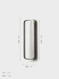 Goo-Ki Brushed Brass Cabinet Handle Antique Three-dimensional Finger Pulls Wardrobe Drawer Long Handle Nickel Drawer Pulls