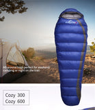 Kamperbox Sleeping Bag Winter Cold Down Sleeping Bag Camping Equipment Down Slippers Lightweight Sleeping Bag