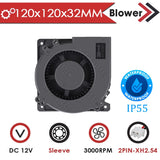 Gdstime DC 12V Waterproof Industrial Ultrasonic Humidifier Refrigeration Cooler 60mm/80mm/120mm Outdoor Water Proof Cooling Fan