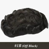 New Australia--Male Hair Prosthesis Toupee Men Lace and PU Breathable Men's Wig For Men Natural Hairline 6" Men's Hair System