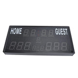 Electronic LED Scoreboard Multifunctional Countdown Match Time Display Electronic Scoreboard Remote Control for Competitions