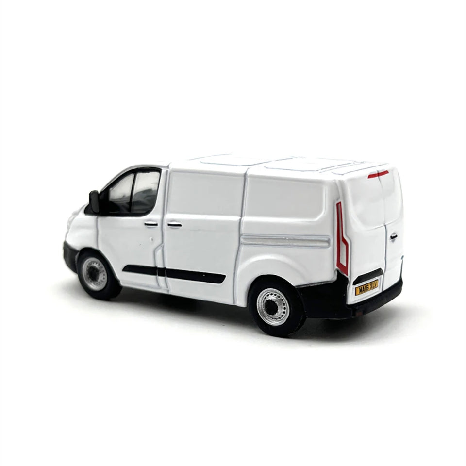 Alloy Van Model 1:76 Scale Ford Transit Commercial Truck Simulation Hobby Collection Ornaments Child Toy Gift Souvenir Exhibit