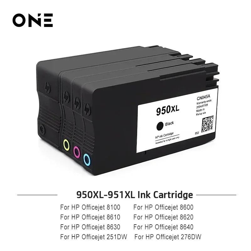 Ink Cartridge For HP 950 XL 951XL HP Officejet Pro 8100 8600 8610 8620 8630 8640 8660 8615 8625 251dw 276dw Printer hp ink