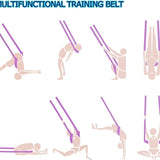 Advanced Purple Aerial Yoga Rope - Professional Home Yoga Assistant, Luxury Fitness Gear, Single Piece