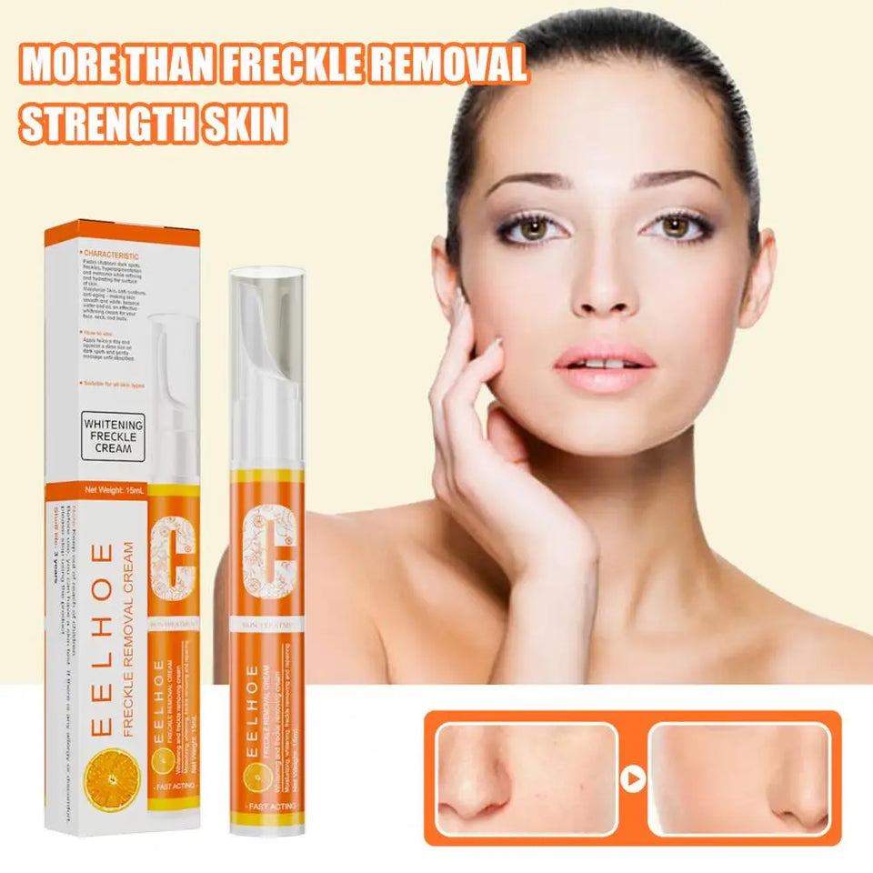 15ml  Skin Care Cream Functional Vitamin C Brightening Face Cream Compact Face Cream  Freckle Removal Cream Pen for Female