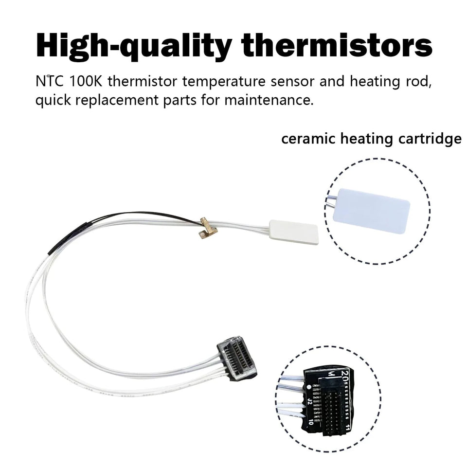 Suitable for A1Mini/A1 hot end heating assembly, thermistor temperature sensor, for Bambu Lab3d printer accessories