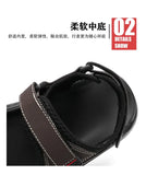 Summer Trendy Beach Sandals Casual Slip on Slippers, Lightweight Breathable Non Slip Soft Sole for Daily Casual Walking