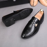 Mens Dress Shoes Formal Leather Shoe Fashion italy shoes Handmade Wedding Party Shoes Men Loafers Oxford Shoes
