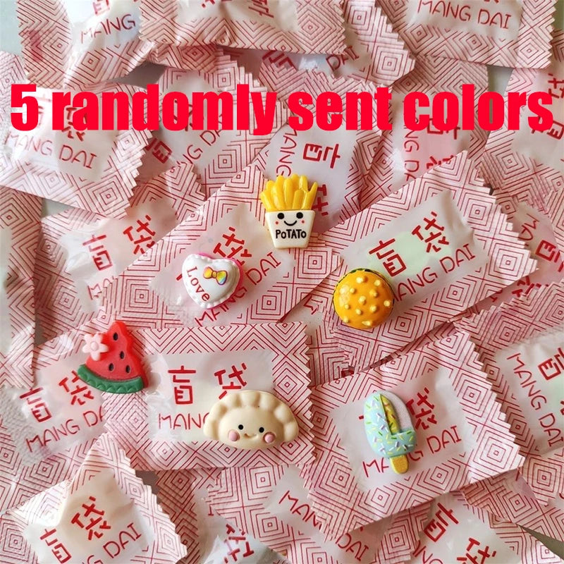 5/30/60pcs Mini Simulation Supermarket Snack Blind Bag Cute Children's Party Kitchen Accessories Blind Box Toys Randomly Sent
