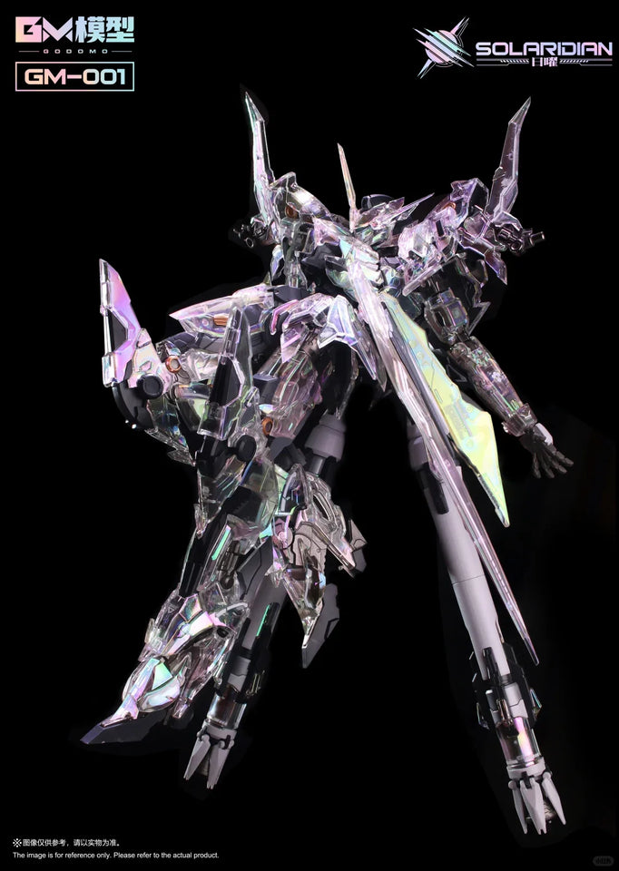 In Stock GM GODOMO SOLARIDIAN WF Holographic image Color transparency Ver. Assemble Toys GM-GODOMO 1/72 SCALE PLASTIC MODEL