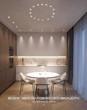 5pcs/lot dimmable mini COB downlights, 3W spotlights, LED recessed ceiling lights, AC85-265V household and commercial lighting
