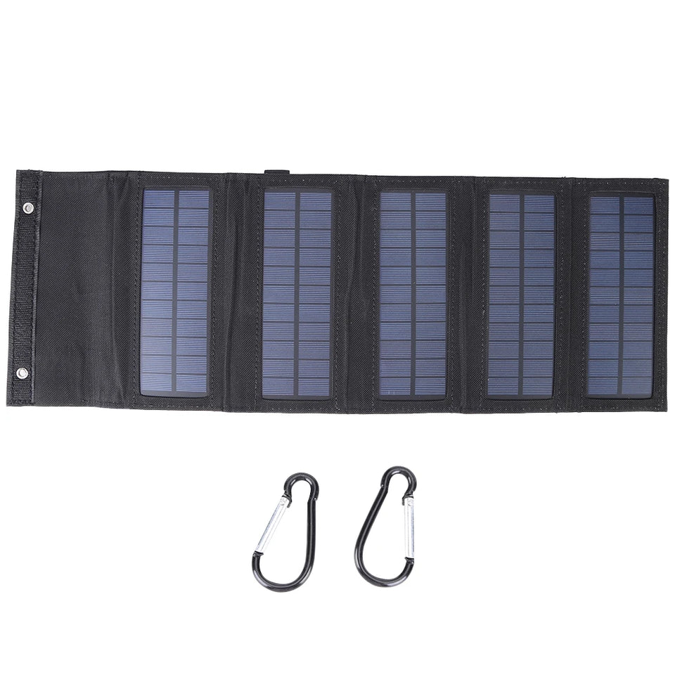 20W/30W 5V Cell Charger Dual Usb Solar Power Panel Foldable Emergency Charging Panel for Came Tablet for Smartphone Supplies