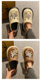 Fashion Beach Garden Shoes DIY Women's Hole Shoes 8cm Sandal Slippers Cartoon Accessories Hole Slippers Shoes for Students Girls