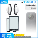 Accessories Set for Insta360 X3 X4 X5 Lens Guard Screen Protector Storage Bag Silicone Case Lens Cap Protective Frame Insta 360