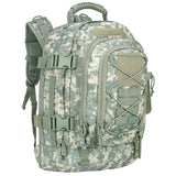 LQARMY 60L Military Tactical Backpack Army Assault Rucksack Outdoor 3Day Expandable Travel Backpack Hiking Molle Bug Out Bag