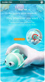 Hot sellingBaby Bath Toys Cute Swimming Fish Cartoon Animal Floating Wind Up Toys Water Game Classic Clockwork Toys For Toddlers