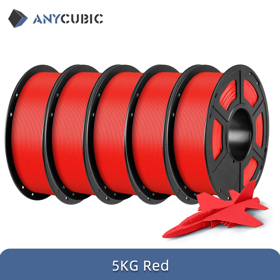 ANYCUBIC PLA 3D Filament For FDM 3D Printer 1.75mm Eco-friendly 3D Printing Material Failment For Kobra S1C 5KG EU US Warehouse
