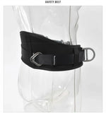 High-altitude Work Safety Harness Single Waist Safety Belt with Safe Rope Hook Outdoor Climbing Training Protective Equipment