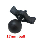 For MINI Cooper R55 R56 R60 F54 F55 F56 F60 Wireless Charger Phone Holder Bracket Modification Parts 17mm Ball Head M5 Screws